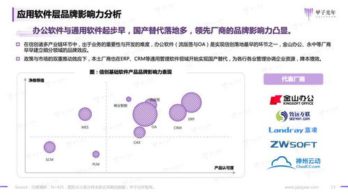 2023信創軟件品牌影響力研究報告 基礎軟件服務篇——甲子光年智庫